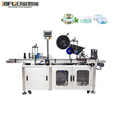 China high quality automatic round bottle labeling machine for plastic water bottle/Dried fruit round bottle for factory à venda