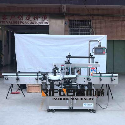 中国 Automatic Double Side Adhesive Sticker Labeling Machine for Shampoo Bottle Labeling for factory 販売のため