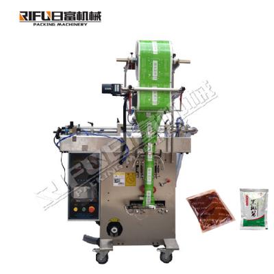 중국 Automatic Small Sachets Filling Sealing Machine Juice Milk Honey Chocolate Jam Olive oil Liquid Packing Machine 판매용