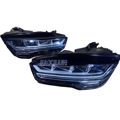 China PP+ABS+Resin Factory Price Car Headlight Lamp Light OE 4G8941033J A7 4G8 4G8941784 Full LED Auto Head System Lamp Led Auto Headlight for sale