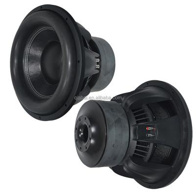 China EZCast 2023 Big 15 Inch Car Subwoofer 28HZ-500HZ 2500W RMS 220mm Magnet Deep Bass Sound System Car Audio Speaker Subwoofer 15100-052 for sale