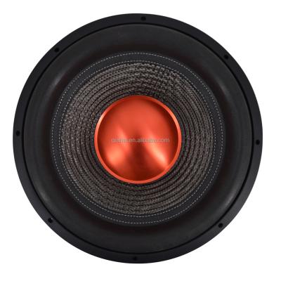 China EZCast in stock 15 inch car subwoofer with huge peak power 8000w 1 ohm neo magnet for car sound system speaker bass subwoofer 15125-010 for sale