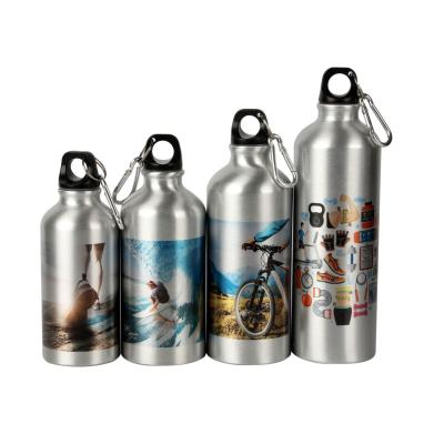 China Mikenda 600ML/750ML Viable Outdoor Camping Sport Sublimation Aluminum Recycling Bottle With Screw Cap for sale