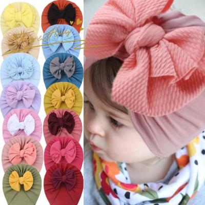 China DecorateÂ   Hot Selling Tracy and Herry Headbands for Cute Baby Turban Hat Cozy Bow Headband Girls for sale