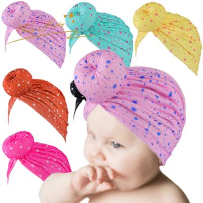 China Decoration Tracy and Herry Europe and the United States New Star Baby Headwear Hat India Fashion Donut Children's Hair Hat for sale