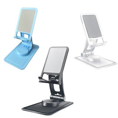 China 2023 Height Adjustable Foldable Phone Holder Phone Accessories 360 Degree Rotating Desk Mount For All Smartphones for sale