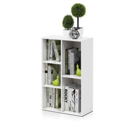 China PANEL Bookshelf 2019 High Quality Open Shelf 5-Cube Bookcase Home Furniture Wooden Bookcase for sale