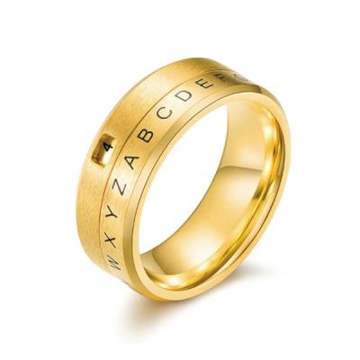 China Fashion Spinner FASHION Wholesale Digit Secret Passwords File Rotating Time Ring For Game Gift for sale