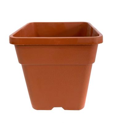 China CLASSIC Ronbo Sunrise Plant Square 1 2 3 5 7 10 Gallon Plastic Tree Planting Nursery Pots for sale