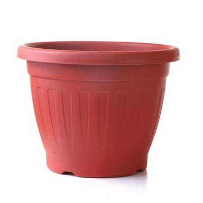 China Durable Ronbo Sunrise Factory Price Material Round Garden Customized Cheap Colors Plastic Garden Nursury Flower Pots for sale