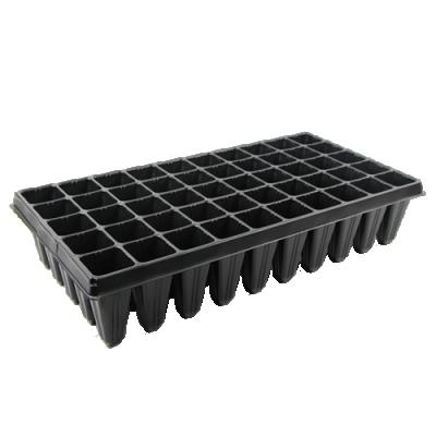 China Plastic Seed Growth Ronbo Sunrise 50T Deep Square Cell Pot Nursery Seeding Tray for sale