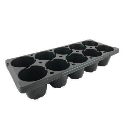 China Plastic Seed Growth Cells PS Socket Seed Starting Grow Germination Tray For Greenhouse Vegetable Nursery for sale