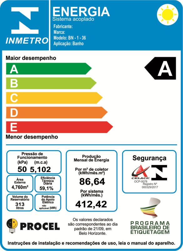 INMETRO - Zhejiang Babysun New Energy Technology Co., Ltd.