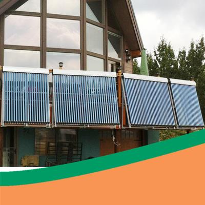 China Hotels Heat Pipe Solar Collector SUS304 Solar Thermal Energy Collector for sale