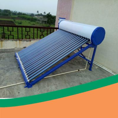 China Freestanding 150L Stainless Steel Compact Solar Hot Water Heater for sale