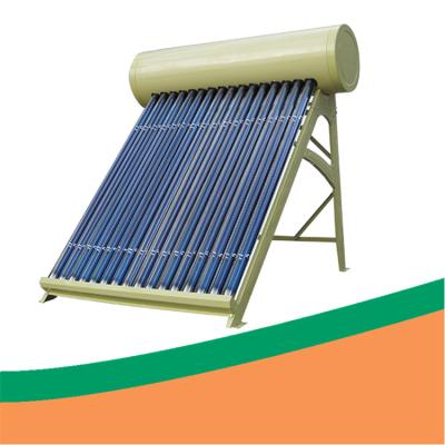 China Solar Hot Water Evacuated Tubes Family Solar Water Geyser 12 Tubes for sale