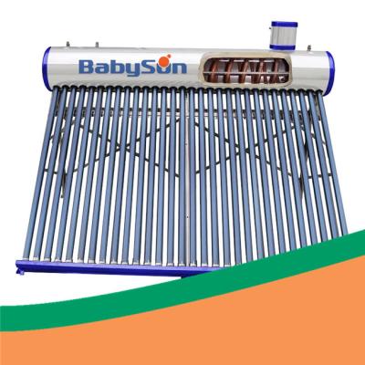 China Heat Exchanger 150 Litre Copper Coil Solar Water Heater for sale