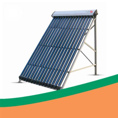 China Bathing 24mm Condenser Heat Pipe Solar Collector 25 Tubes for sale