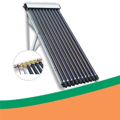 China Pressured Copper Pipe Solar Water Heater Collector 10-30 Tubes for sale