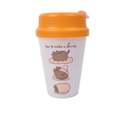 China Sustainable Personality Coffee Mug With Reverse Lid Using At Office Traveling Wedding Party for sale