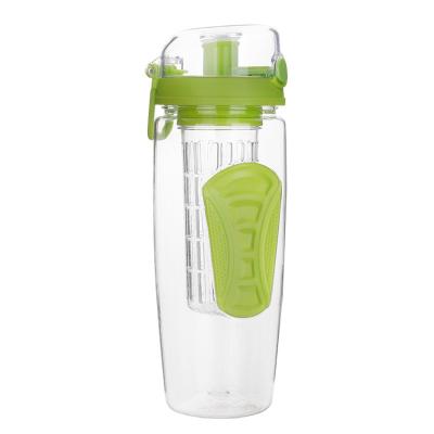 China 2021 Viable New Logo Infuser Water Bottle Fruit Water Bottle With Filter Tea Infuser for sale