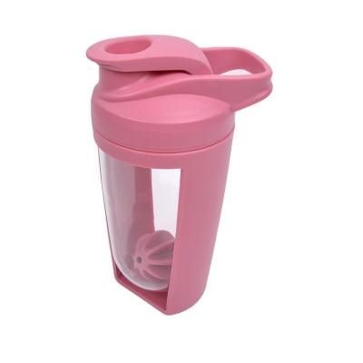 China 2021 Hot Selling Colorful 600Ml Viable Shaker Bottle Cheap Plastic Water Bottles for sale