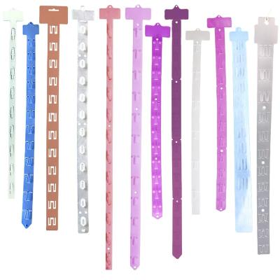 China Eco-friendly Manufacturer of Custom Plastic Display Clip Strip Supermarket Display PP Plastic Hanging Clip Hanging Strips for sale