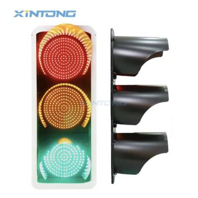 China City Road LED Traffic Safety Plastic Full Page Light Signal for sale