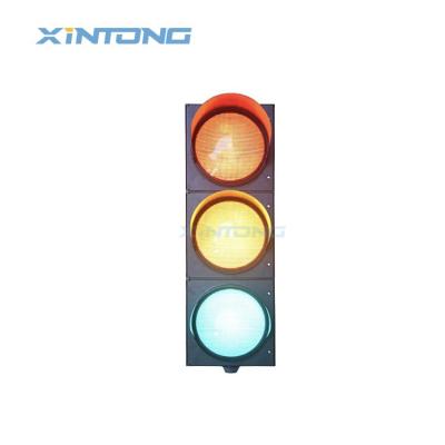 China City Road Full Ball LED Tricolor Traffic Safety Light Signal for sale