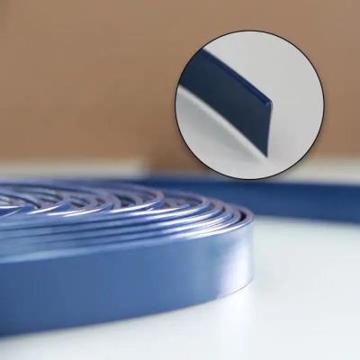 China Blue 40 Meter Channelume Letters Aluminium ABS Plastic Trim Cap for sale