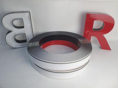 China 14cm Width Trim Cap Roll Channel Letter Trim For Advertising Sign Making for sale