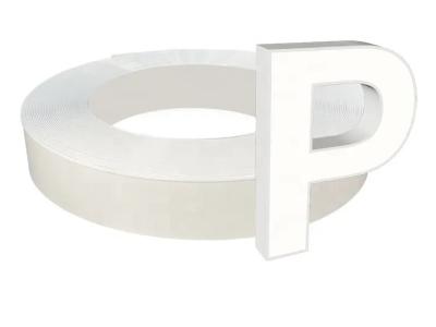 China Scratch Resistant Anodized Channel Letter Trim Cap For Signage for sale