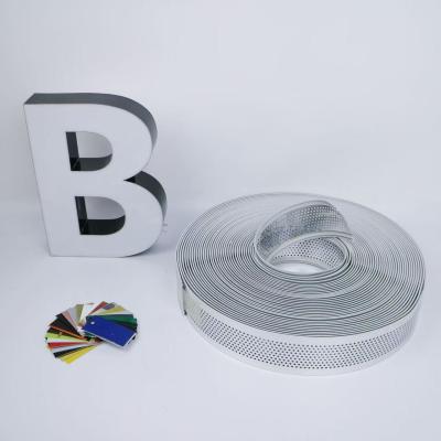 China LED-lampen Compatibiliteit Aluminium kanaal letter trim in reguliere kleur weersbestendig en duurzaam Te koop