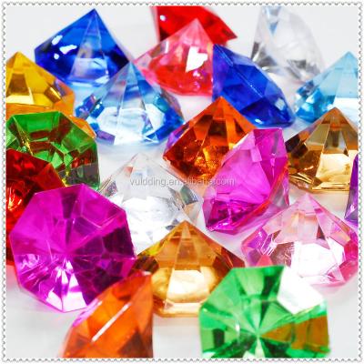 China Colorful Acrylic Crystal/Glass Diamonds/Acrylic Mix Great For Wedding Decoration for sale