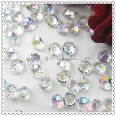 China Wedding& color ab Diamond For Creative Wedding Decoration party decoration rainbow acrylic for sale