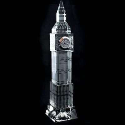 China Europe Big Ben Design Crystal London Clock for Traveler's Souvenir for sale