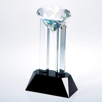 China Europe Clear Hammer Customized Crystal Trophy For Fair Judge Awards for sale