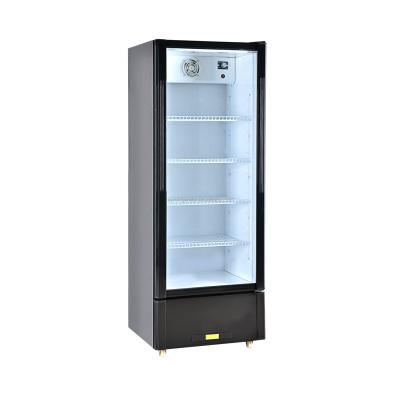 China COMPRESSOR Single Door Merchandiser Glass Freezers Refrigerators for sale