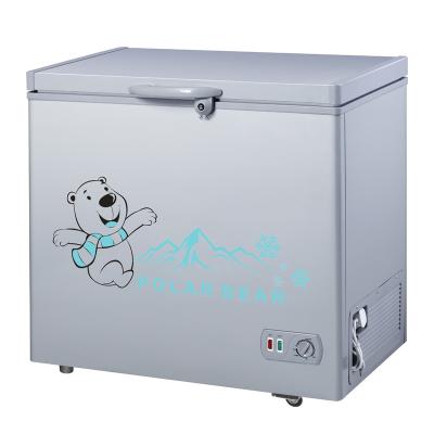 China Hotel Large Capacity 108L Small Freezer With Energy Class Deluxe Chest Freezer for sale