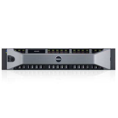 China Original New Dell 12 LFF PowerVault MD1400 Dual Controller Network Storage 120TB for sale