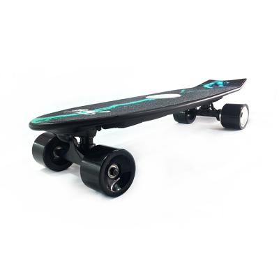 China Outdoor Activities 350W Hub Motor Custom Electric Skateboard Motor Electric Skateboard for sale