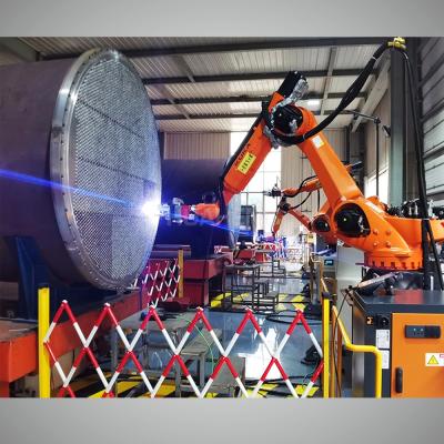 Chine Système de soudage de feuille de tubes robotisés haute performance avec méthode de refroidissement à l'eau à vendre