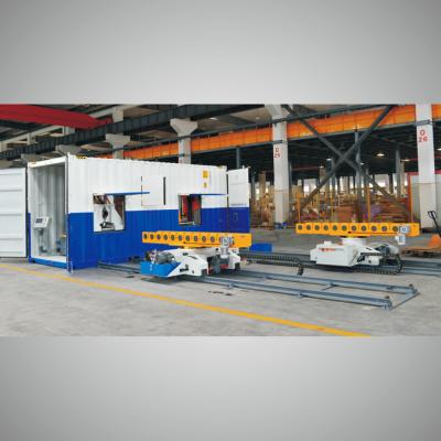 China Container Design Pipe Edge Preparation Machine Work Station High Efficiency for sale