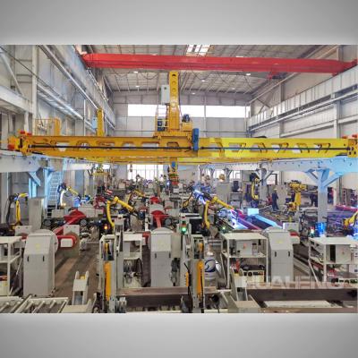 China Crane Outrigger Unmanned Robotic Production Line Manufacturing for sale