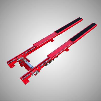 China Heavy Duty Single-Deep Telescopic Fork used For 5000kg-10000kg for sale