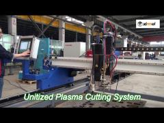 easycut precision flame plasma cutting machine track length 1500mm 12m/min