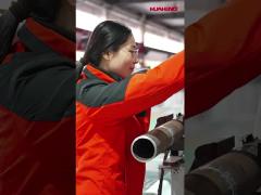 HUAHENG Automated V-Groove Welding System for Thick-Walled Pipes