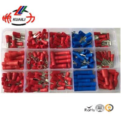 China 240pcs PVC Assorted Terminal Insulated Electrical Terminator Kit for sale