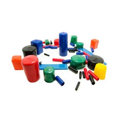 China audio & Best Quality Visual Free Sample KUAILI PVC Flexible End Caps Round Plastic Caps 20mm for sale