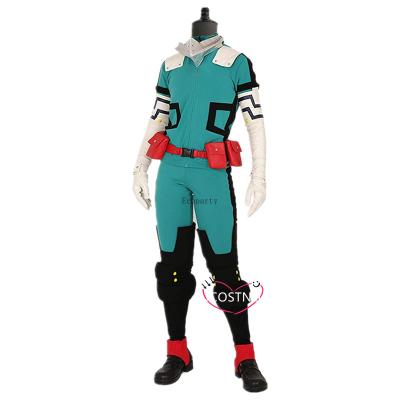 China Costumes Anime My Hero Academia Midoriya Izuku Deku Cosplay Battle Cosplay Costume Set Halloween Party Clothes for sale